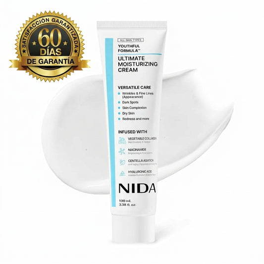 NIDA Crema Hidratante | Anti-manchas y Anti-edad