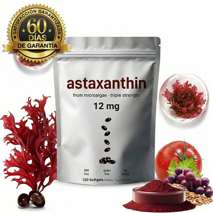 Astaxantina VitaGlow™ — El antioxidante que tu cuerpo necesita