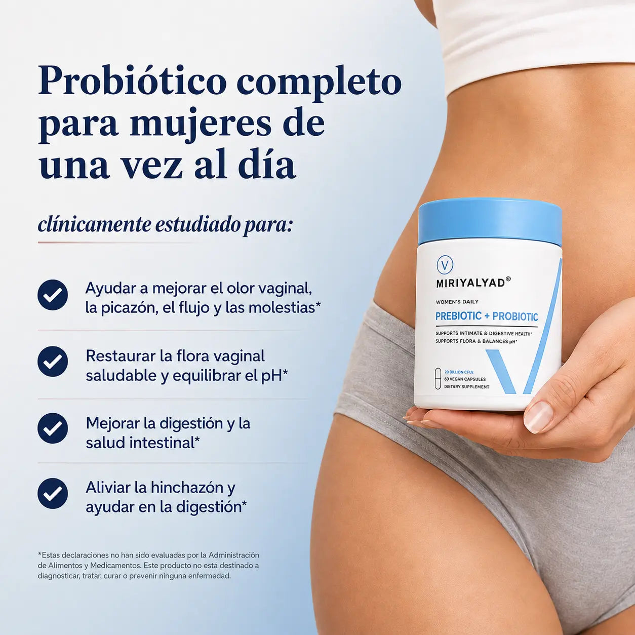 MIRIYALYAD® — Adiós Olor, Picazón e Infecciones Vaginales