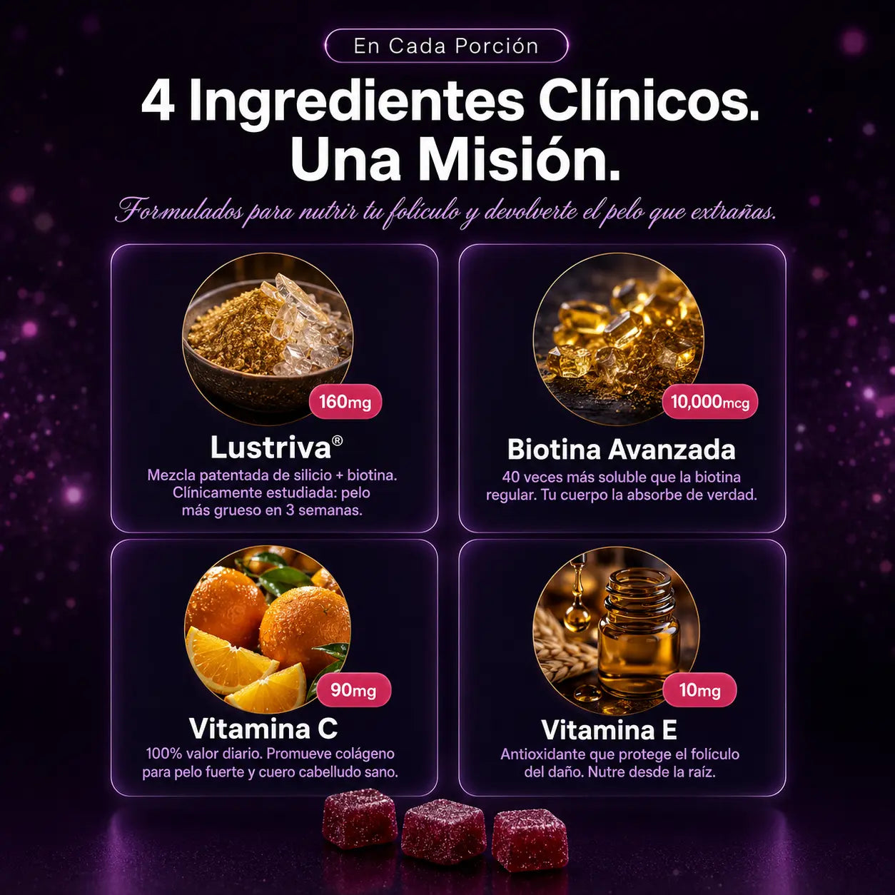 Hair Growth Accelerator™ Tu Pelo De Vuelta™ con Lustriva®