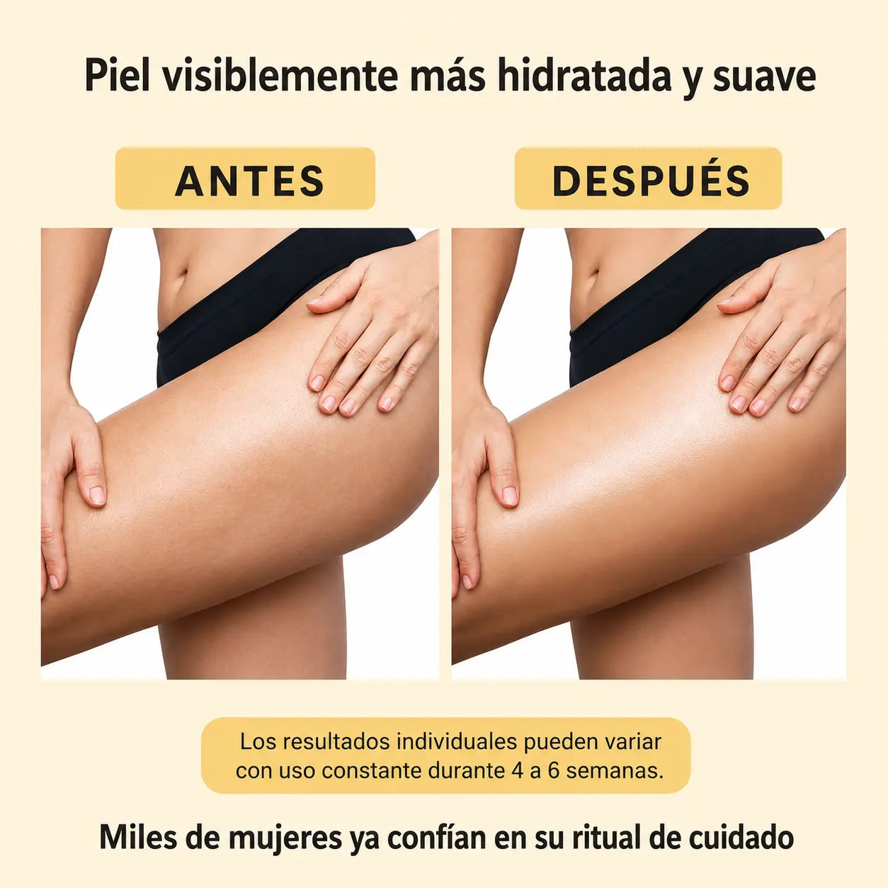 Aceite Anticelulitis Piel Firme, Hidratada y Suave