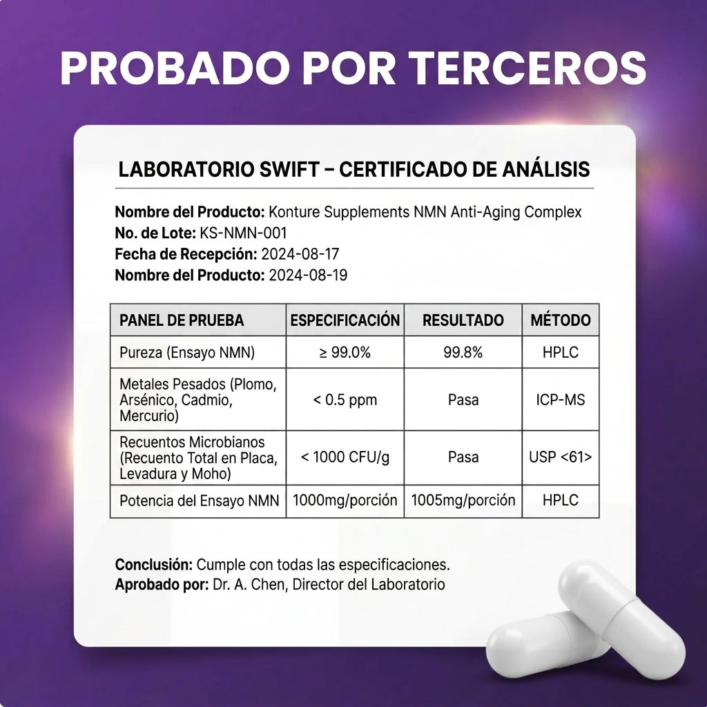 Complejo NMN 10-en-1 Anti-Edad