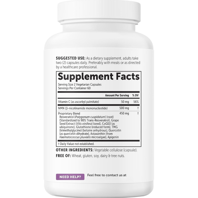 Complejo NMN 10-en-1 Anti-Edad