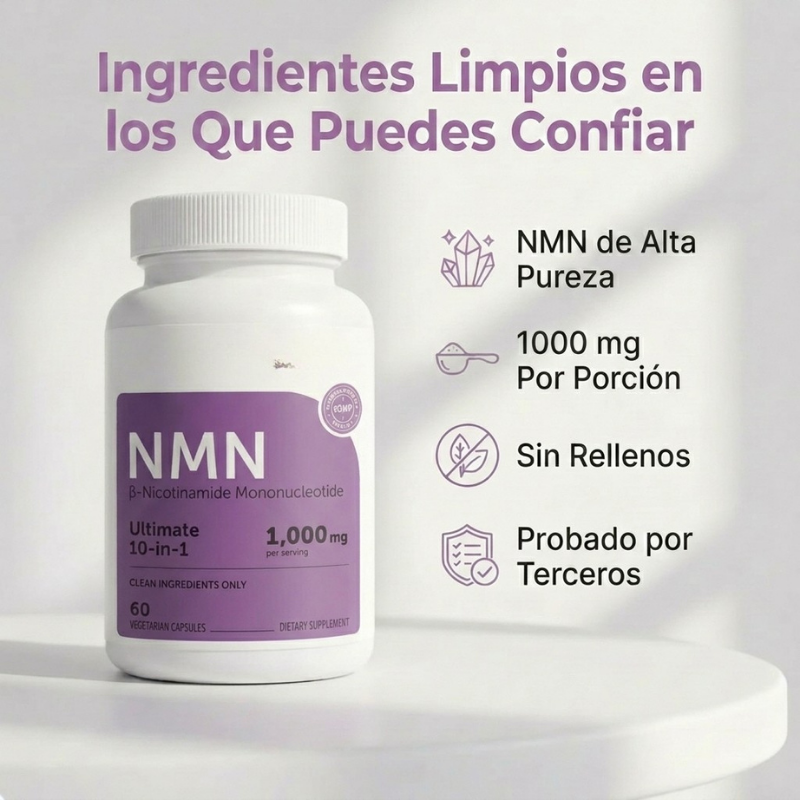 Complejo NMN 10-en-1 Anti-Edad