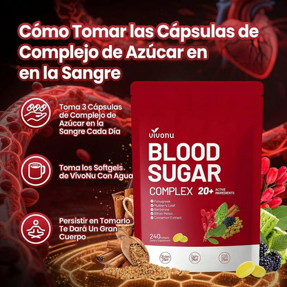 Suplemento Natural Para el Azúcar – Canela, Cúrcuma y Más | VIVONU