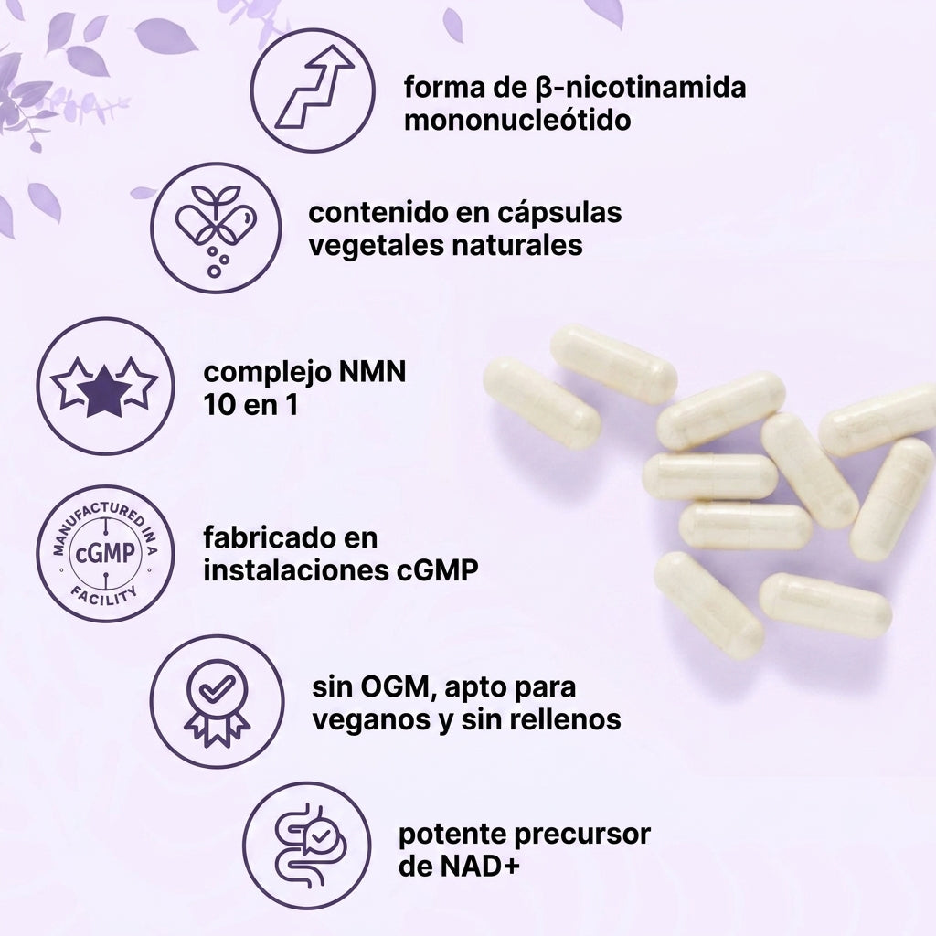 Complejo NMN 10-en-1 Anti-Edad