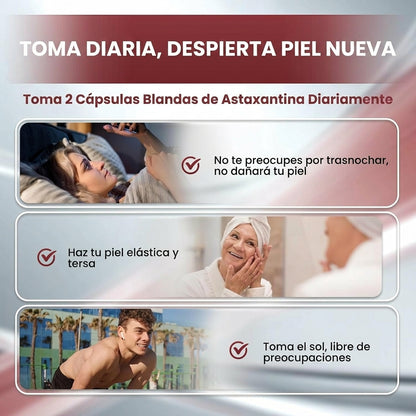 Astaxantina VitaGlow™ — El antioxidante que tu cuerpo necesita